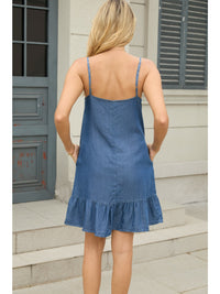 Thin-Strap Slip Dress view 3
