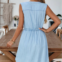 Vestido vaquero de máxima comodidad view 3
