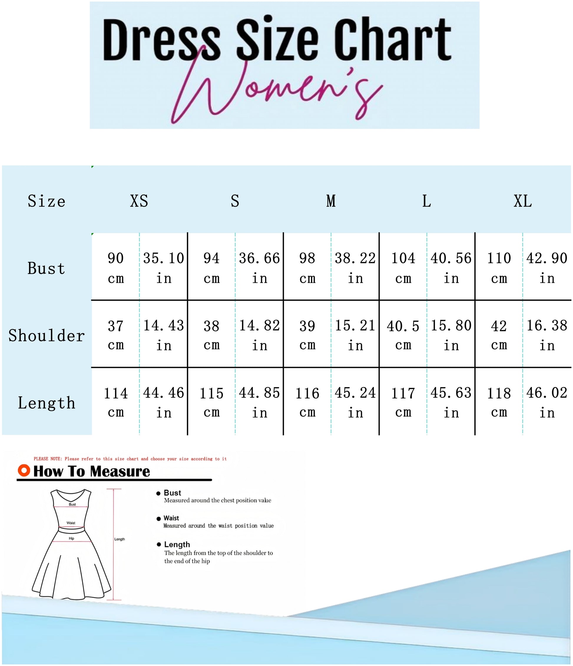 sizes of dresses for ladies Ultimate Guide: Women's Dresses Fit & Size Conversion Table (US, UK, E SaintG USA
