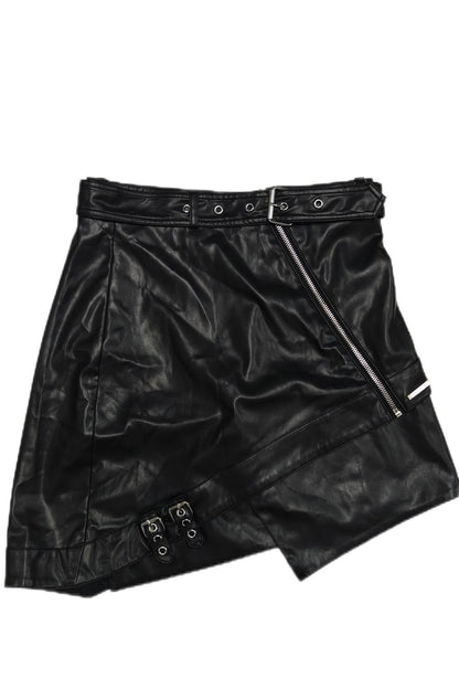 Stylish Ladies' Leather Short Skirt