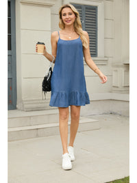 Thin-Strap Slip Dress view 4